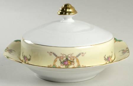 12672 Round Covered Butter