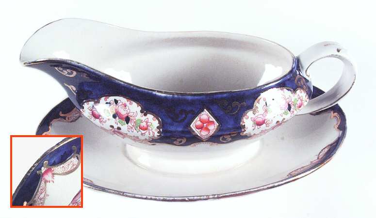 Ontario Gravy Boat with Attached Underplate