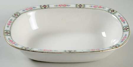 CLT29 9" Oval Vegetable Bowl by Carrollton