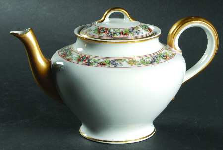 CHF502 Mini Teapot & Lid by Charles Field Haviland