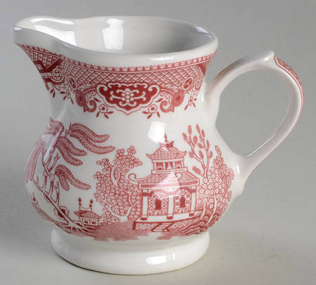 Willow Rosa Pink (England) Creamer