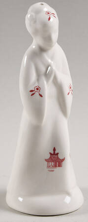 Willow Rosa Pink (England) Figural Salt Shaker