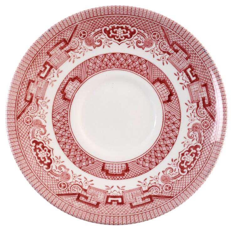 Willow Rosa Pink (England) Saucer