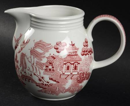 Willow Rosa Pink (England) 24 Oz Milk Jug