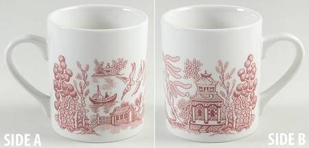 Willow Rosa Pink (England) Mug