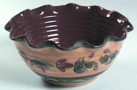 Avignon 11" Large Salad Serving Bowl