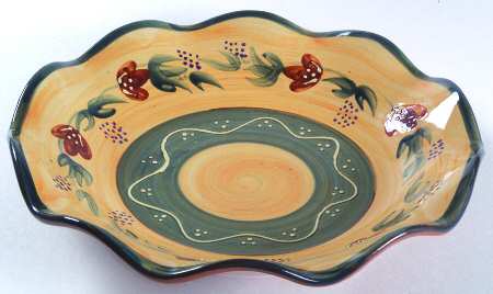 Avignon Large Round Fluted Bowl