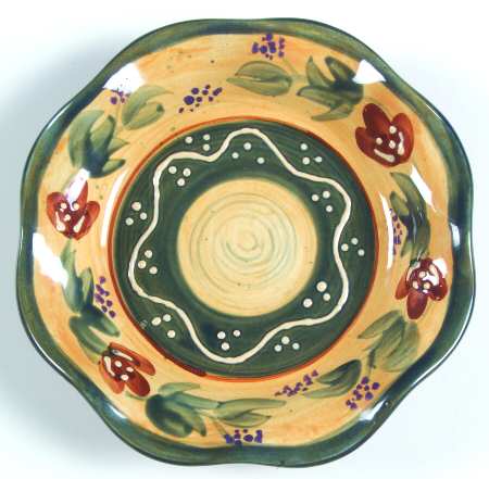 Avignon Small Round Fluted Dish