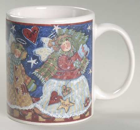Folk Angel Mug