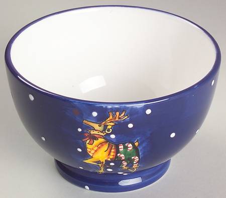 Reindeer Dessert Bowl