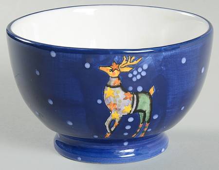 Reindeer Dessert Bowl