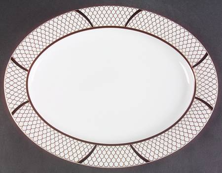 American Waters 14" Oval Serving Platter