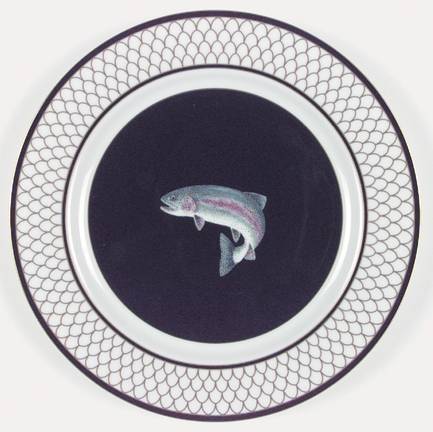 American Waters Luncheon Plate