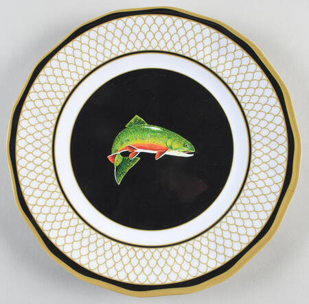 American Waters Melamine Salad Plate