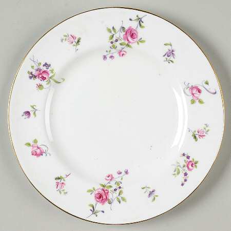 English Rosebud (Smooth Edge) Salad Plate
