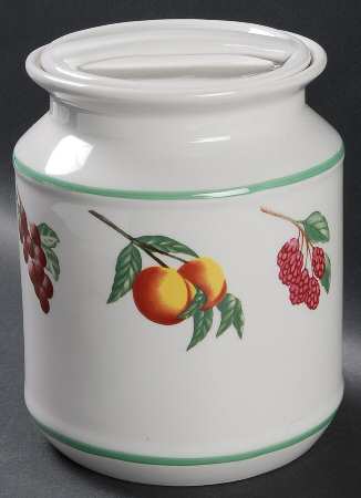 Garden Trellis 7" Storage Jar & Lid