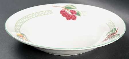 Garden Trellis Rim Soup Bowl