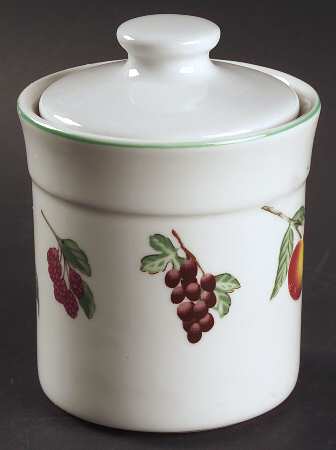Garden Trellis Small Canister & Lid