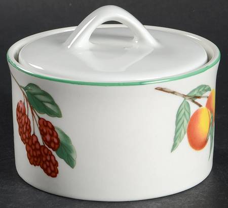 Garden Trellis Sugar Bowl & Lid