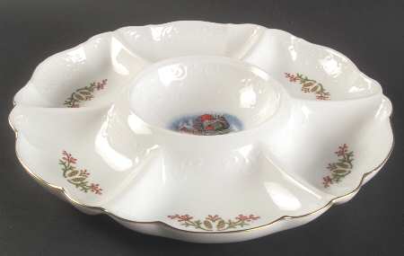 Old Fashioned Christmas Hors d'Oeuvre Tray