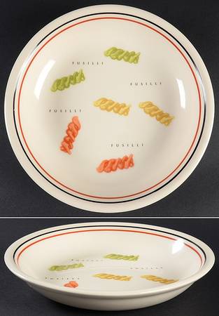 Pasta Pasta 9" Individual Pasta Bowl