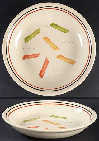 Pasta Pasta 9" Individual Pasta Bowl