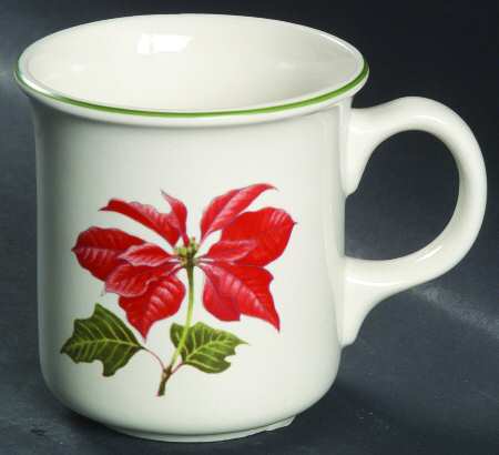 Poinsettia Mug