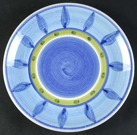 Blue Moon Luncheon Plate
