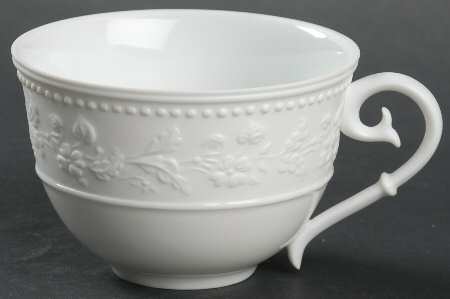 Georgia White Flat Cup