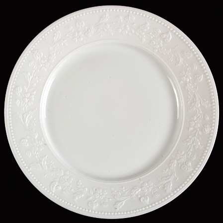 Georgia White Salad/Dessert Plate