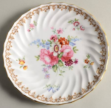 England's Bouquet Dessert/Pie Plate