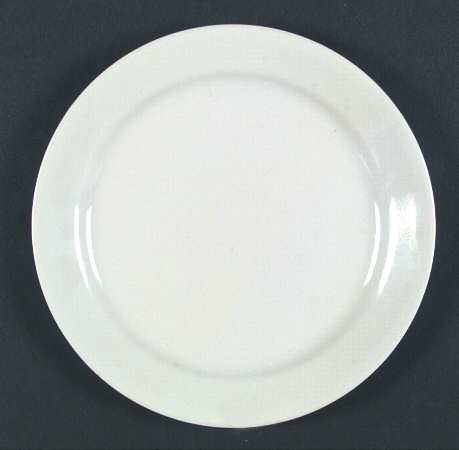 Beige (Rim) Luncheon Plate