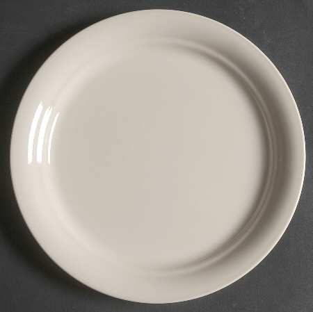 Beige (Rim) Salad Plate
