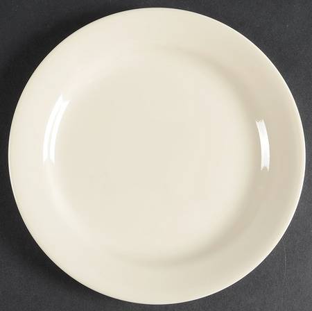 Beige (Rim) Salad Plate