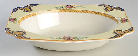 Westminster (Square, Scalloped) 9" Oval Vegetable Bowl