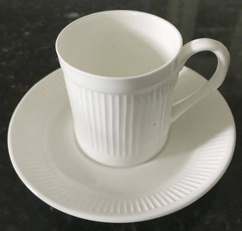 Leeds Flat Demitasse Cup & Saucer Set