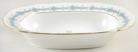 Geneva (Athens Shape) 8" Oval Vegetable Bowl by Coalport