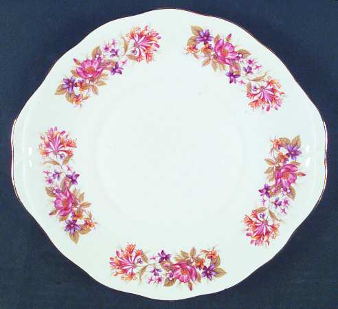 Wayside Handled Cake Plate by Colclough