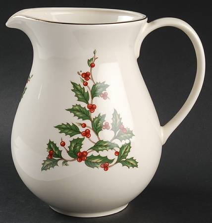Ivory Holly (Japan) 64 Oz Pitcher