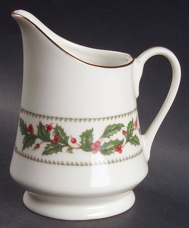 Ivory Holly (Japan) Creamer