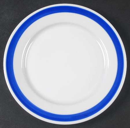 Diner Blue Salad Plate