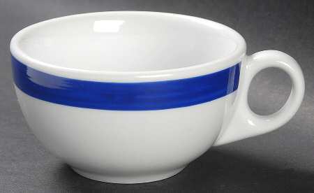 Diner Blue Flat Cup