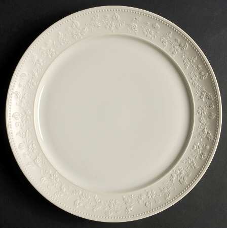 Georgia Ivory 12" Chop Plate (Round Platter)