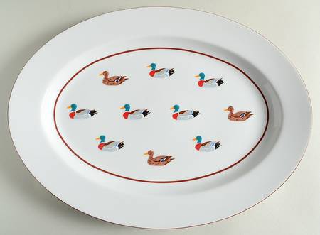 CED2 14" Oval Serving Platter by Culinary Editions