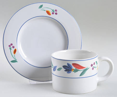 CPU2 Flat Cup & Saucer Set