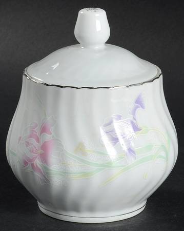 P177 Sugar Bowl & Lid by Cac Ceramic