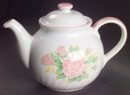 Elegant Rose (Corelle) Teapot & Lid
