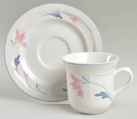 Avonlea Flat Cup & Saucer Set