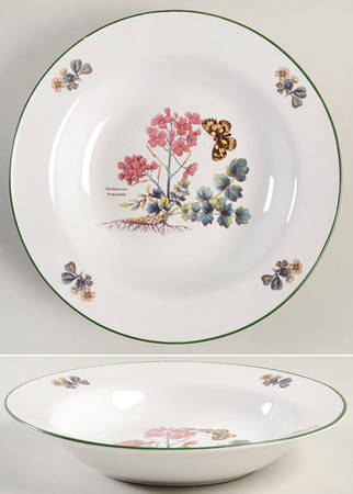 Flora Rim Soup Bowl