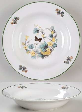 Flora Rim Soup Bowl